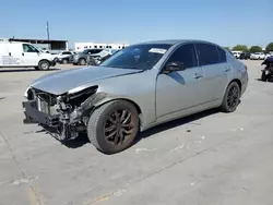 2008 Infiniti G35 en venta en Grand Prairie, TX