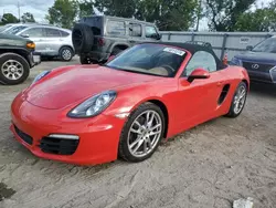 Salvage cars for sale at Riverview, FL auction: 2015 Porsche Boxster