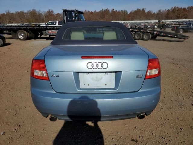 2005 Audi A4 Quattro Cabriolet