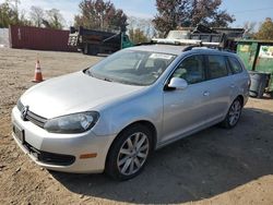 Volkswagen salvage cars for sale: 2012 Volkswagen Jetta TDI