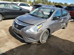 Salvage cars for sale at Elgin, IL auction: 2016 Nissan Versa S