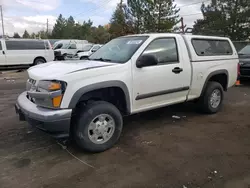 Chevrolet salvage cars for sale: 2008 Chevrolet Colorado LT