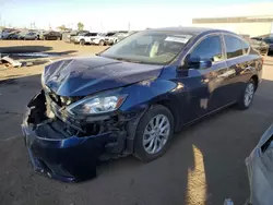 Salvage cars for sale at Brighton, CO auction: 2019 Nissan Sentra S