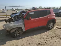 Salvage cars for sale at Houston, TX auction: 2017 Jeep Renegade Latitude