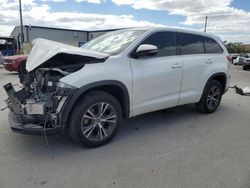 Salvage cars for sale at Orlando, FL auction: 2018 Toyota Highlander LE