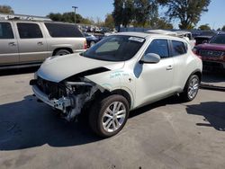 Salvage cars for sale at Sacramento, CA auction: 2012 Nissan Juke S