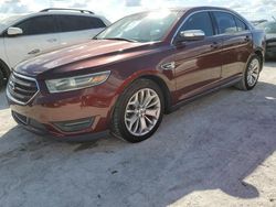 Salvage cars for sale at Arcadia, FL auction: 2015 Ford Taurus Limited