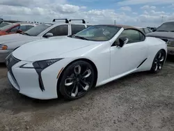 Salvage cars for sale from Copart Arcadia, FL: 2024 Lexus LC 500