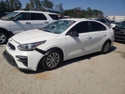 Salvage cars for sale at Spartanburg, SC auction: 2019 KIA Forte FE