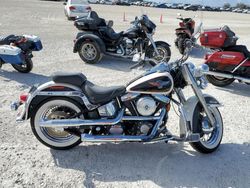 Salvage motorcycles for sale at Arcadia, FL auction: 1993 Harley-Davidson Flstn