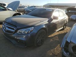 Salvage cars for sale at Brighton, CO auction: 2014 Mercedes-Benz E 63 AMG-S