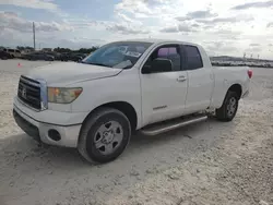 Salvage cars for sale at Taylor, TX auction: 2010 Toyota Tundra Double Cab SR5