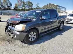 Salvage cars for sale at Spartanburg, SC auction: 2007 Nissan Titan XE