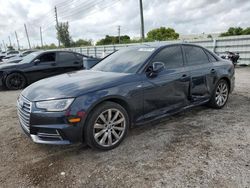 2018 Audi A4 Premium en venta en Miami, FL