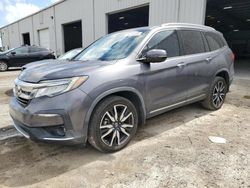 Salvage cars for sale at Jacksonville, FL auction: 2019 Honda Pilot Elite