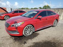 Hyundai salvage cars for sale: 2017 Hyundai Sonata Sport