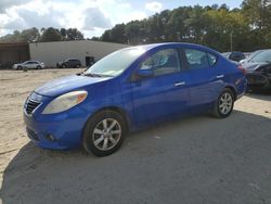 Nissan salvage cars for sale: 2012 Nissan Versa S