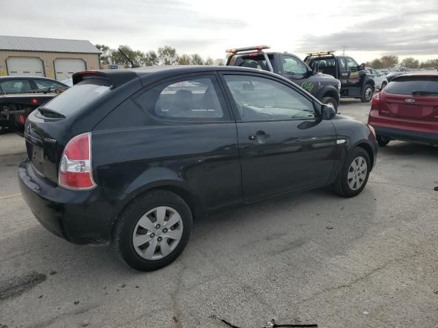 2010 Hyundai Accent Blue