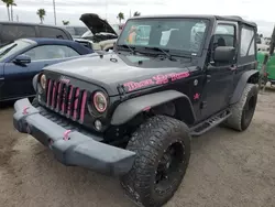 Flood-damaged cars for sale at auction: 2016 Jeep Wrangler Sport