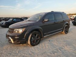 Salvage cars for sale at Houston, TX auction: 2018 Dodge Journey Crossroad