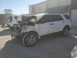 Salvage cars for sale at Abilene, TX auction: 2017 Ford Explorer