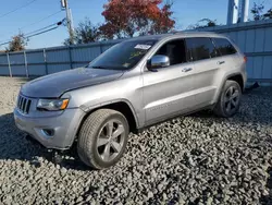 Salvage cars for sale at Windsor, NJ auction: 2015 Jeep Grand Cherokee Limited