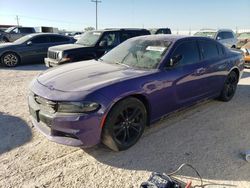 Salvage cars for sale from Copart Andrews, TX: 2018 Dodge Charger SXT