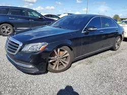 Mercedes-Benz s-Class salvage cars for sale: 2018 Mercedes-Benz S 450 4matic