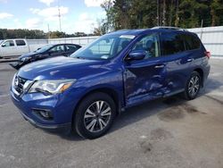 Salvage cars for sale at Dunn, NC auction: 2017 Nissan Pathfinder S