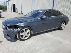 Salvage cars for sale at Tifton, GA auction: 2015 Mercedes-Benz C300