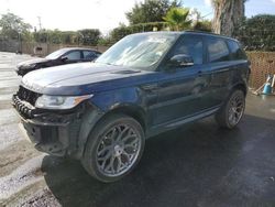 Salvage cars for sale at San Martin, CA auction: 2015 Land Rover Range Rover Sport SE