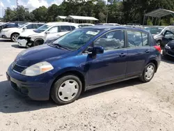 Salvage cars for sale at Savannah, GA auction: 2007 Nissan Versa S