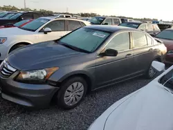 Flood-damaged cars for sale at auction: 2012 Honda Accord LX