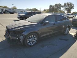 Salvage cars for sale from Copart Sacramento, CA: 2017 Ford Fusion SE