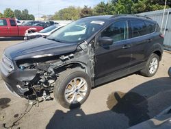 Salvage cars for sale at auction: 2018 Ford Escape SEL