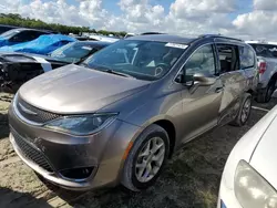 Salvage cars for sale at Fort Pierce, FL auction: 2017 Chrysler Pacifica Touring L Plus