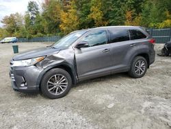 2018 Toyota Highlander SE en venta en Candia, NH