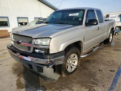 Salvage cars for sale at Pekin, IL auction: 2005 Chevrolet Silverado K1500