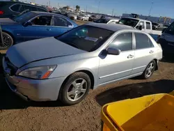 Honda Vehiculos salvage en venta: 2005 Honda Accord Hybrid