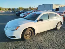 Salvage cars for sale at Vallejo, CA auction: 2014 Chrysler 200 LX