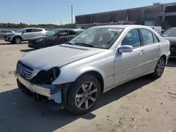 Salvage cars for sale at Fredericksburg, VA auction: 2007 Mercedes-Benz C 280