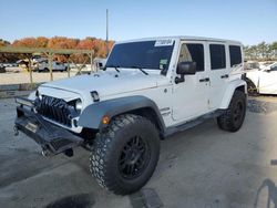 Salvage cars for sale at Windsor, NJ auction: 2015 Jeep Wrangler Unlimited Sahara