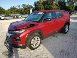 Carros salvage para piezas a la venta en subasta: 2021 Chevrolet Trailblazer LS