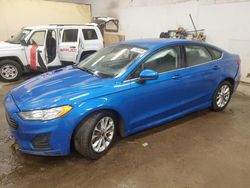 Carros salvage para piezas a la venta en subasta: 2020 Ford Fusion SE