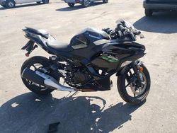 Salvage cars for sale from Copart Dunn, NC: 2024 Kawasaki EX500 H