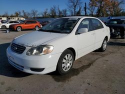 Salvage cars for sale at Bridgeton, MO auction: 2004 Toyota Corolla CE