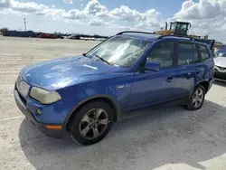 Salvage cars for sale at Arcadia, FL auction: 2008 BMW X3 3.0SI