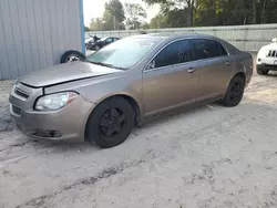 Salvage cars for sale from Copart Midway, FL: 2011 Chevrolet Malibu LS