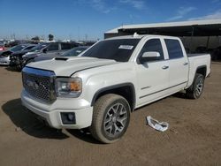 Salvage cars for sale at Brighton, CO auction: 2015 GMC Sierra K1500 SLT