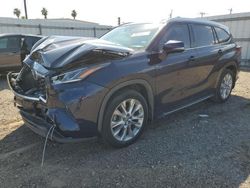 Salvage cars for sale at Mercedes, TX auction: 2020 Toyota Highlander Limited